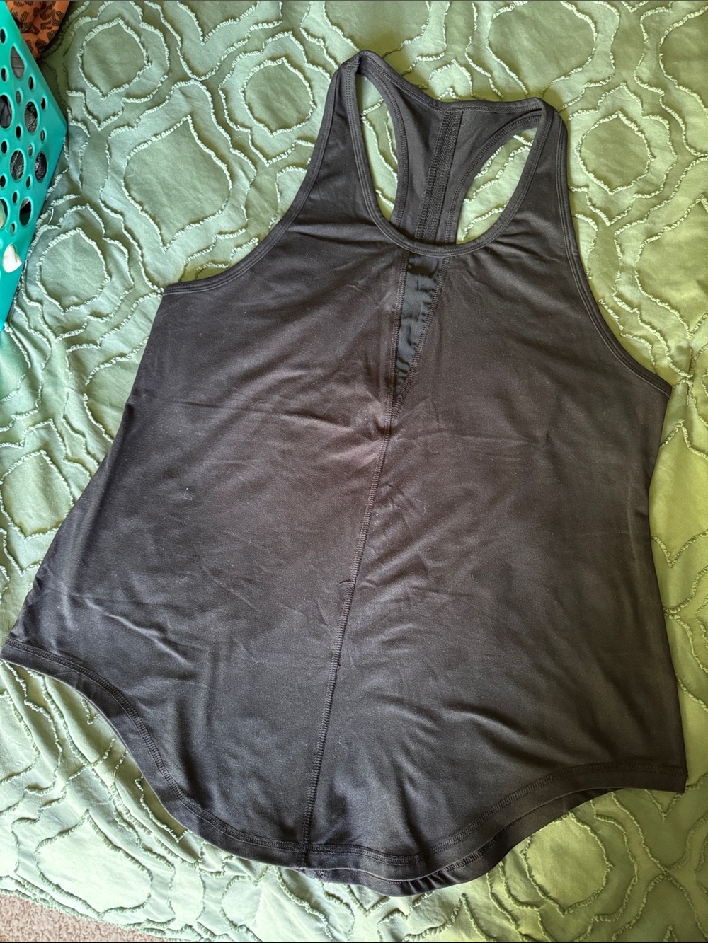 Zyia Black Effortless Racerback Tank
